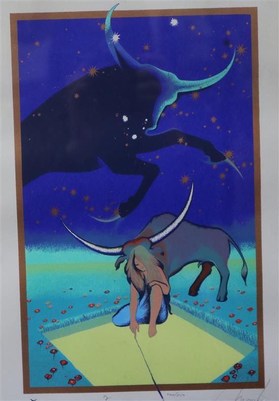 A pair of limited edition prints 49 x 35cm.